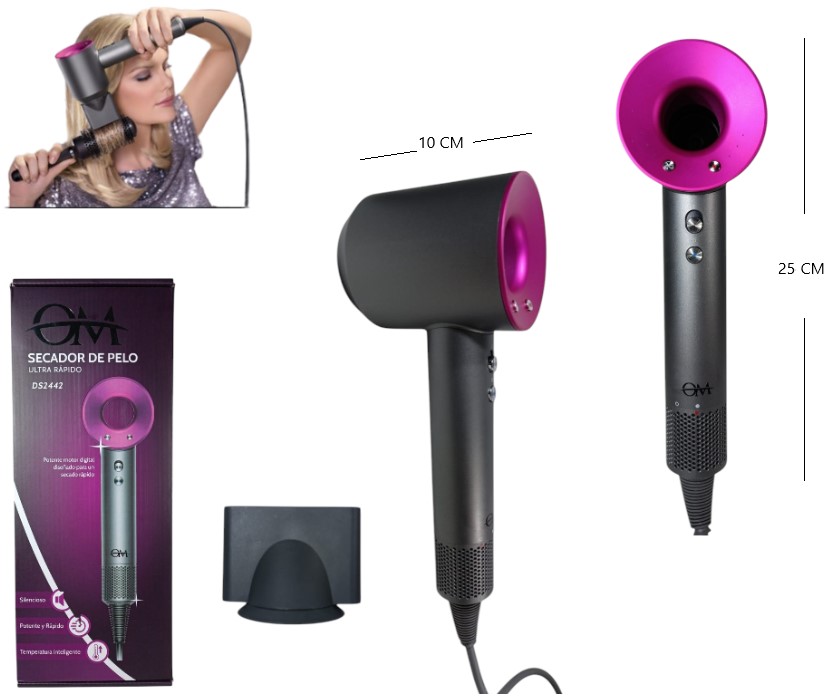 SECADOR DE PELO 2400W OM